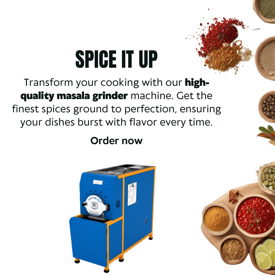 Why Every Food Business Needs a Masala Grinder Machine